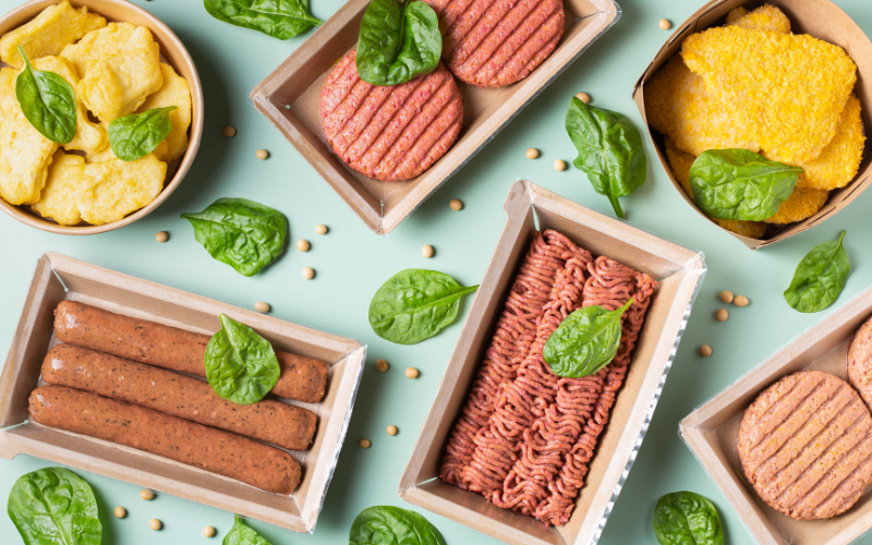 Plant-Based food showcasing 2025 Food Trends