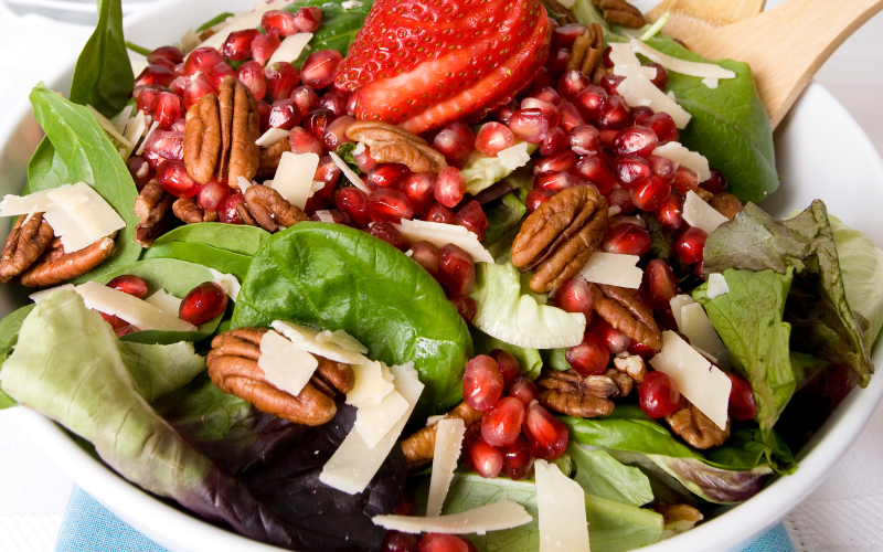 pomegranate salad for new year's eve menu recipes